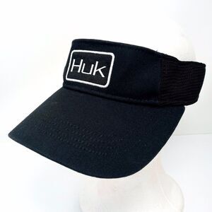 Huk Performance Visor Mens OSFM Strap Back Outdoor Fishing Camping Casual